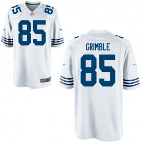 Youth Indianapolis Colts Nike White Alternate Game Jersey GRIMBLE#85