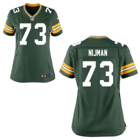 Women's Green Bay Packers Nike Green Game Jersey NIJMAN#73