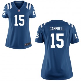 Women's Indianapolis Colts Nike Royal Game Jersey CAMPBELL#15