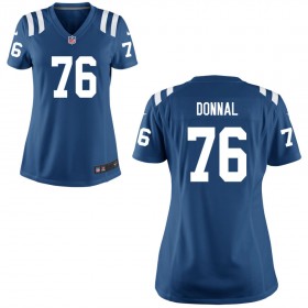 Women's Indianapolis Colts Nike Royal Game Jersey DONNAL#76
