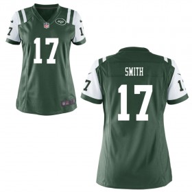 Women's New York Jets Nike Green Game Jersey SMITH#17