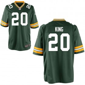Youth Green Bay Packers Nike Green Game Jersey KING#20
