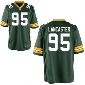 Youth Green Bay Packers Nike Green Game Jersey LANCASTER#95