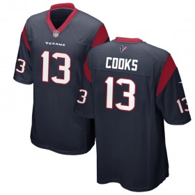 Youth Houston Texans Nike Navy Game Jersey COOKS#13
