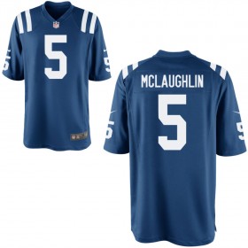 Youth Indianapolis Colts Nike Royal Game Jersey MCLAUGHLIN#5