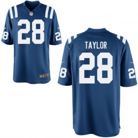 Youth Indianapolis Colts Nike Royal Game Jersey TAYLOR#28