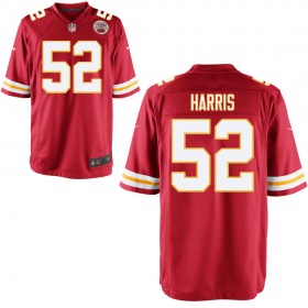 Youth Kansas City Chiefs Nike Red Game Jersey HARRIS#52