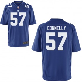 Youth New York Giants Nike Royal Game Jersey CONNELLY#57