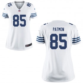 Women's Indianapolis Colts Nike White Game Jersey PATMON#85