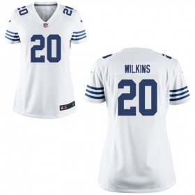 Women's Indianapolis Colts Nike White Game Jersey WILKINS#20