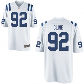 Youth Indianapolis Colts Nike White Game Jersey CLINE#92
