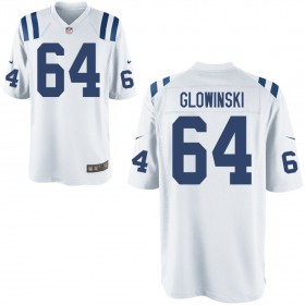Youth Indianapolis Colts Nike White Game Jersey GLOWINSKI#64
