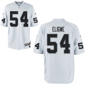 Nike Men's Las Vegas Raiders Game White Jersey ELIGWE#54