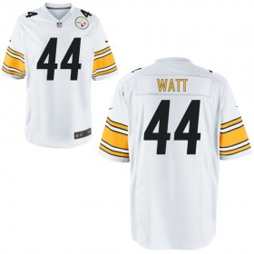 Nike Men's Pittsburgh Steelers Game White Jersey WATT#44