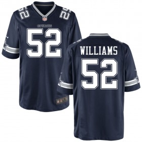 Men's Dallas Cowboys Nike Navy Game Jersey WILLIAMS#52