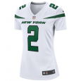 Women's New York Jets Nike White Game Jersey Zach Wilson#2